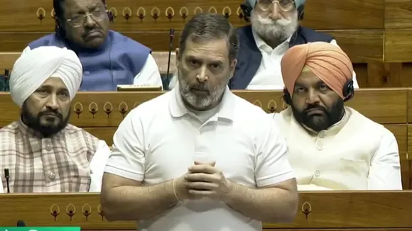 Rahul Gandhi in Lok Sabha