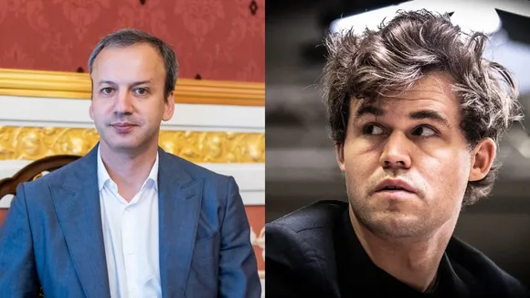 Arkady Dvorkovich Magnus Carlsen FIDE Chess
