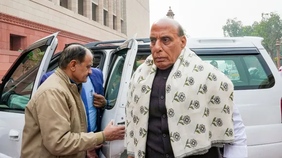 Rajnath Singh Budget Session Lok Sabha