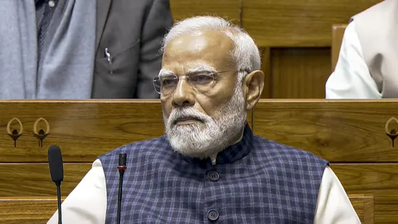 Narendra Modi Lok Sabha Budget Session