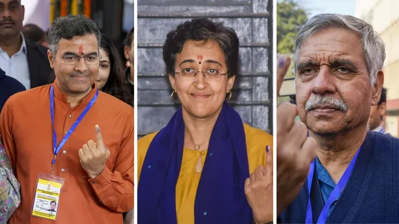 Delhi Elections Delhi Assembly Elections BJP AAP Congress Parvesh Verma Atishi Sandeep Dikshit