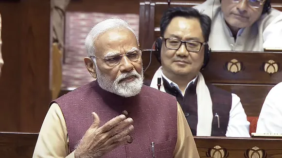 Narendra Modi Rajya Sabha Budget Session