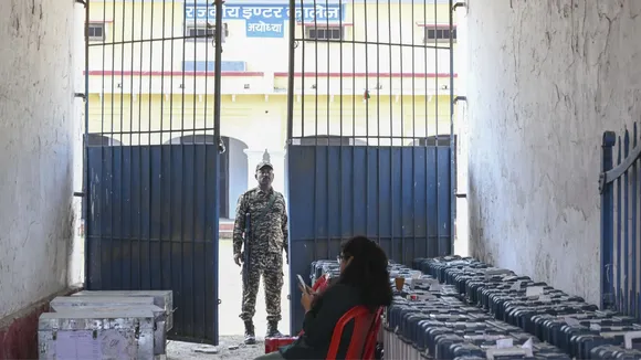 Milkipur vote counting image