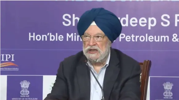 Oil Minister Hardeep Singh Puri