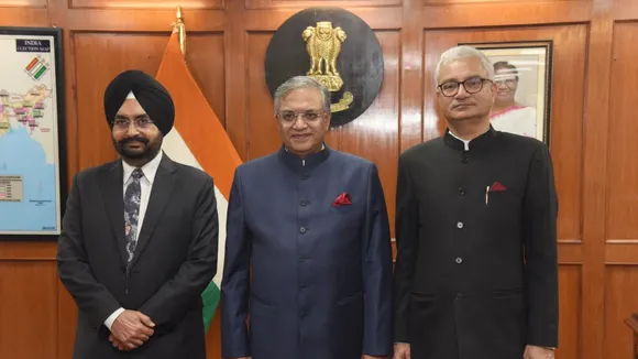Sukhbir Singh Sandhu Gyanesh Kumar Vivek Joshi Election Commission of India ECI image