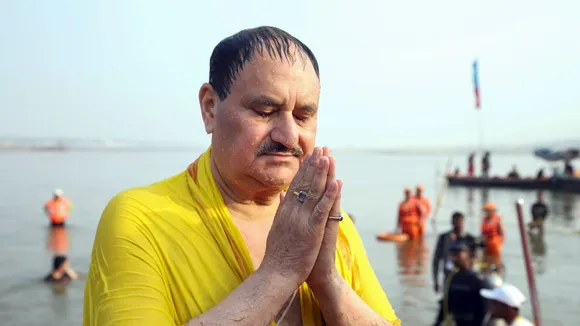 JP Nadda Maha Kumbh Mela