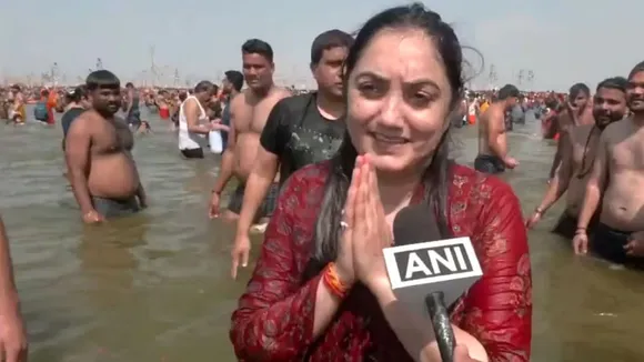 Nupur Sharma Maha Kumbh Mela