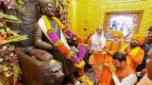 Shivaji Maharaj temple inauguration