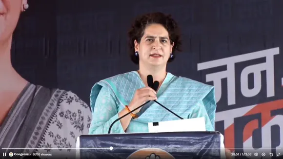 What was point of women's quota bill if it could not be implemented immediately: Priyanka Gandhi Vadra