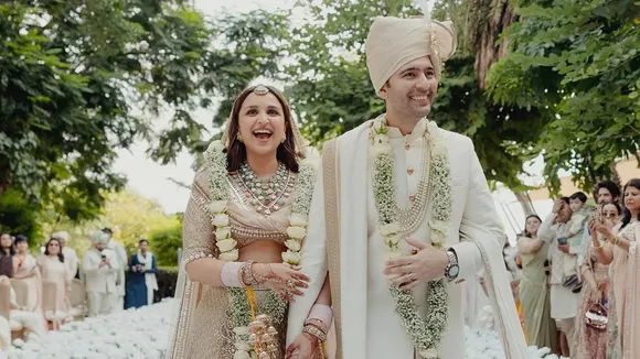 Parineeti Chopra, Raghav Chadha shares first official wedding pictures