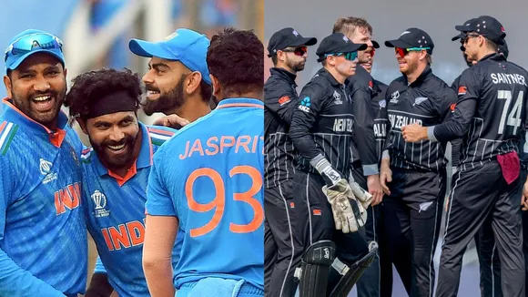 India win toss, opt to bat against NZ in first World Cup semifinal
