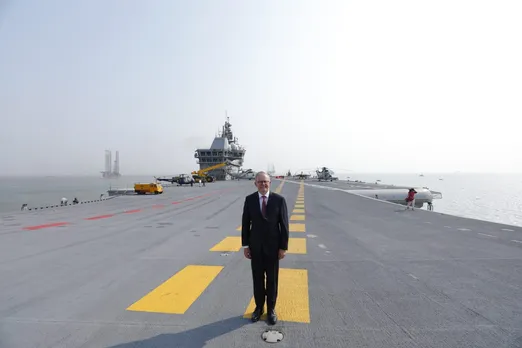 Australian PM Anthony Albanese visits INS Vikrant