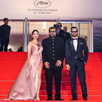 Team 'Kennedy' poses for shutterbugs at Cannes red carpet, Sunny Leone calls it 'proudest moment'