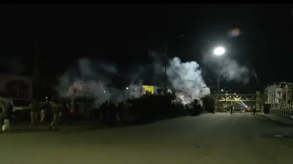 Imphal BJP office attacked