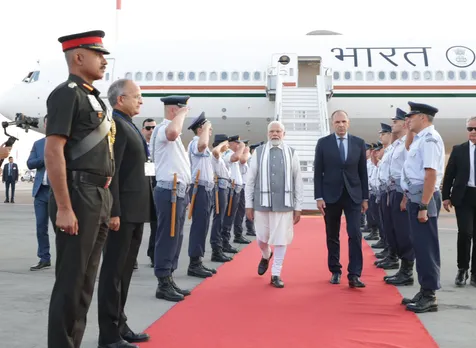 Narendra Modi arrives in Greece on first prime ministerial visit in 40 years