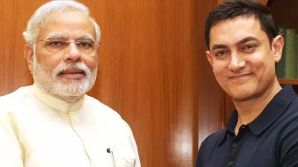 PM has built a relationship with public, they trust him: Aamir at 'Mann Ki Baat'
