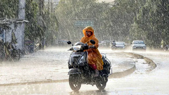 In a relief from summer heat, several parts of Tamil Nadu receive rainfall