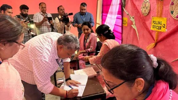LS polls: Hopeful of good voter turnout in Jammu's Reasi, says DEO as he joins early voters