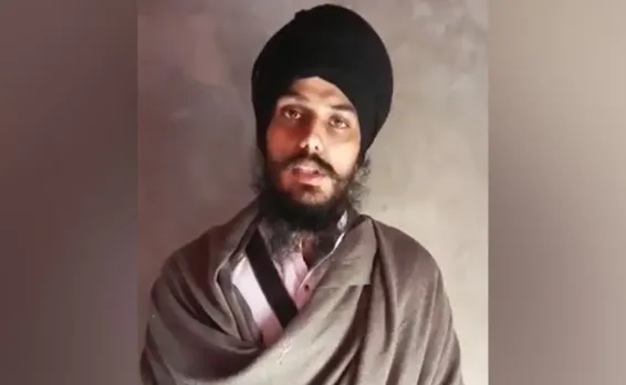 Amritpal Singh's video surfaces on social media; slams Punjab Police