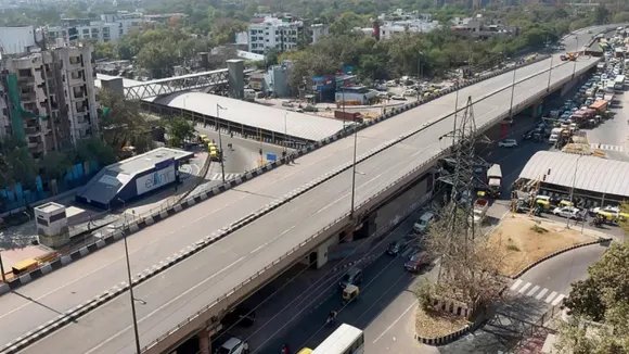 Restrictions on Ashram-DND flyover removed, route opened for heavy vehicles