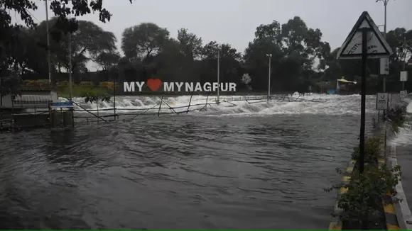 NDRF put in action as heavy rains lash Nagpur, several areas waterlogged