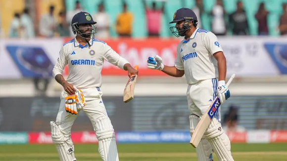 Rohit, Jadeja centuries take India to 326/5 on opening day vs England