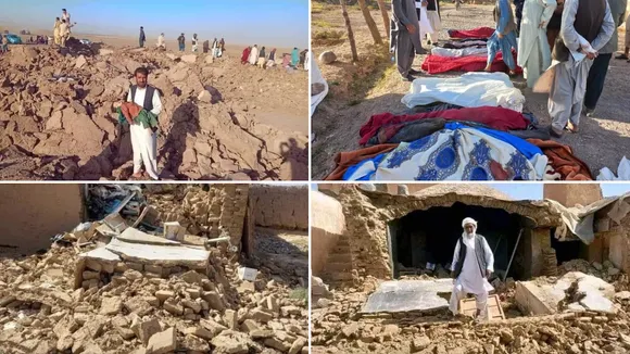Afghanistan earthquake death toll over 2,000; People dig dead, injured with hands