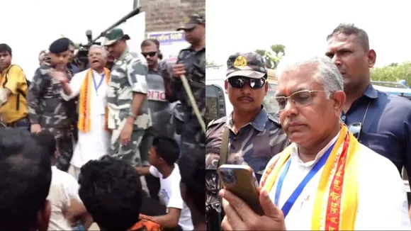 Sporadic incidents of violence mar fourth phase polling in Bengal, BJP candidate Dilip Ghosh heckled