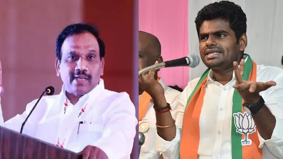 Annamalai hits out at A Raja for 'Hindu religion is a menace' remark