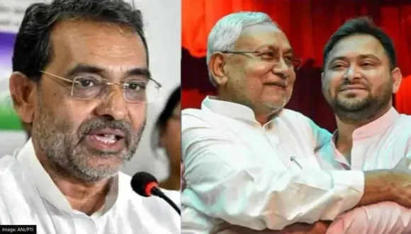 Upendra Kushwaha okay with anybody except Tejashwi Yadav as leader