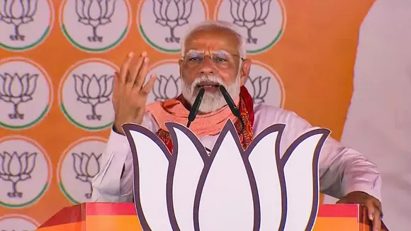 SP, Cong tried to cause riots in country by spreading lies about CAA: Modi in Azamgarh