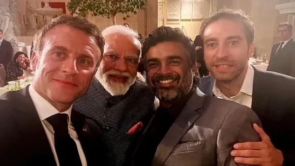 R Madhavan attends dinner hosted by French prez in PM Modi's honour: May France-India prosper together