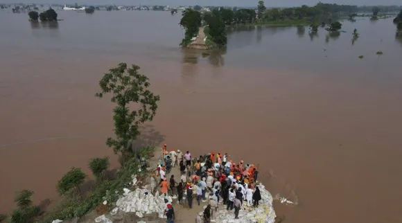 Several villages in Punjab's Hoshiarpur, Rupnagar inundated after water released from Pong, Bhakra dams
