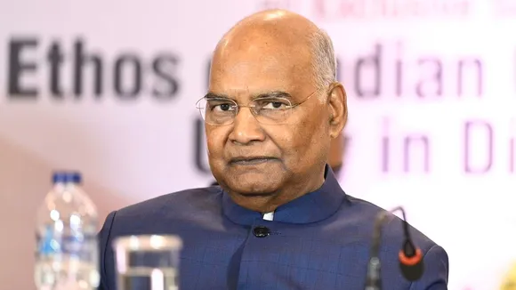 Stay away from sensationalisation of news for higher TRPs: Ex-president Kovind to journalists