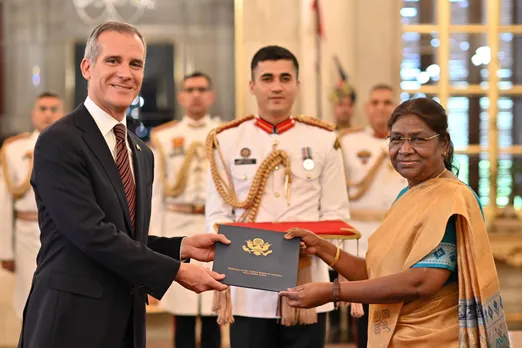 Envoys of US, Qatar, Monaco present credentials to President Murmu