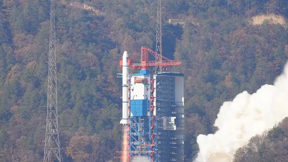 China launches new satellite shaped like a lotus for observation of violent cosmic phenomena