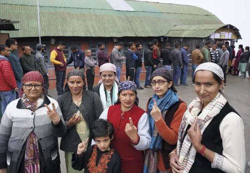 Over 43% polling till 2 pm in Shimla Municipal Corporation elections