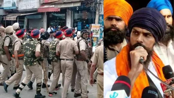 Punjab police begin crackdown on Sikh hardliner Amritpal Singh, supporters