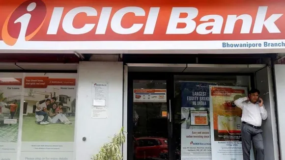 ICICI Bank shares give up early gains; settles marginally lower on bourses