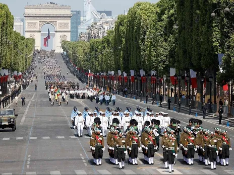 Marching in Bastille Day Parade tribute to sacrifices of Indian soldiers in World War I: Capt Aman Jagtap