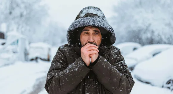 What happens to your body when you get left in the cold