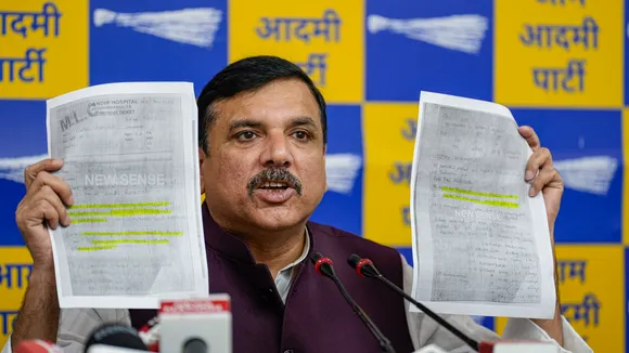 Will file criminal defamation case against ED officials: AAP MP Sanjay Singh