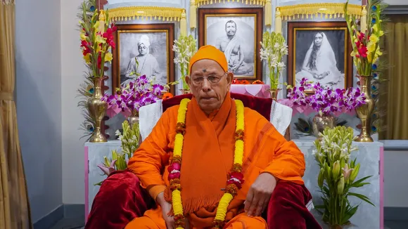 Adityanath condoles death of Ramakrishna Mission chief Swami Smaranananda