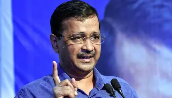 Arvind Kejriwal at university inaugration.jpg