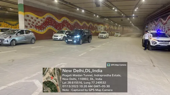 New Delhi: Pragati Maidan tunnel opens for vehicular traffic
