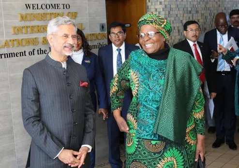 S Jaishankar meets Namibia's DPM; discusses advancing bilateral ties in various fields