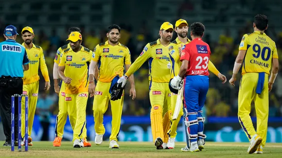 CSK crush Delhi Capitals, inch closer towards play-offs