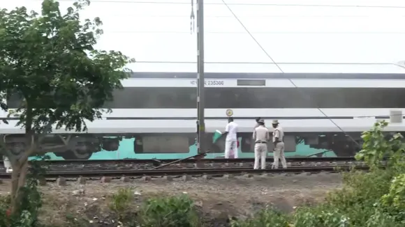 Puri Vande Bharat passes through triple train accident site after tracks restoration