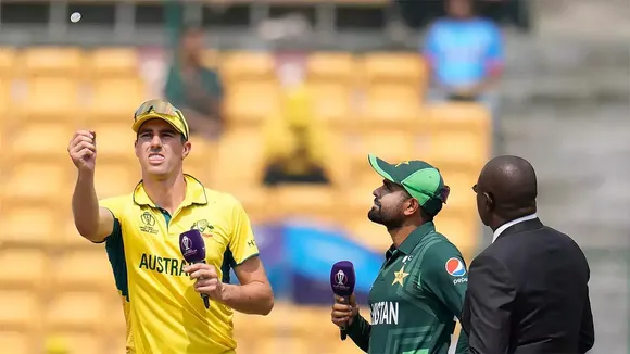 ODI World Cup: Pakistan opt to bowl against Australia in Bengaluru