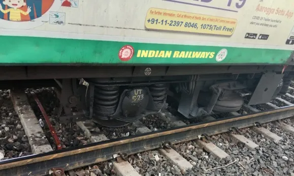 Wheel of local train derails in Chennai near Basin Bridge junction